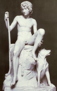 羊飼いの少年、1817年（大理石）